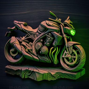 3D мадэль Kawasaki Z900 (STL)